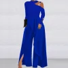 Ruffle Black Evening Jumpsuit - Image 4