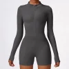 Knit Seamless Black Jumpsuit - Image 3